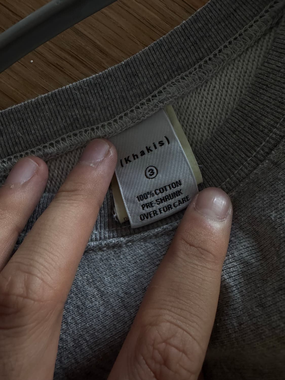 Khakis Original Crewneck Heather Grey 상품이미지6