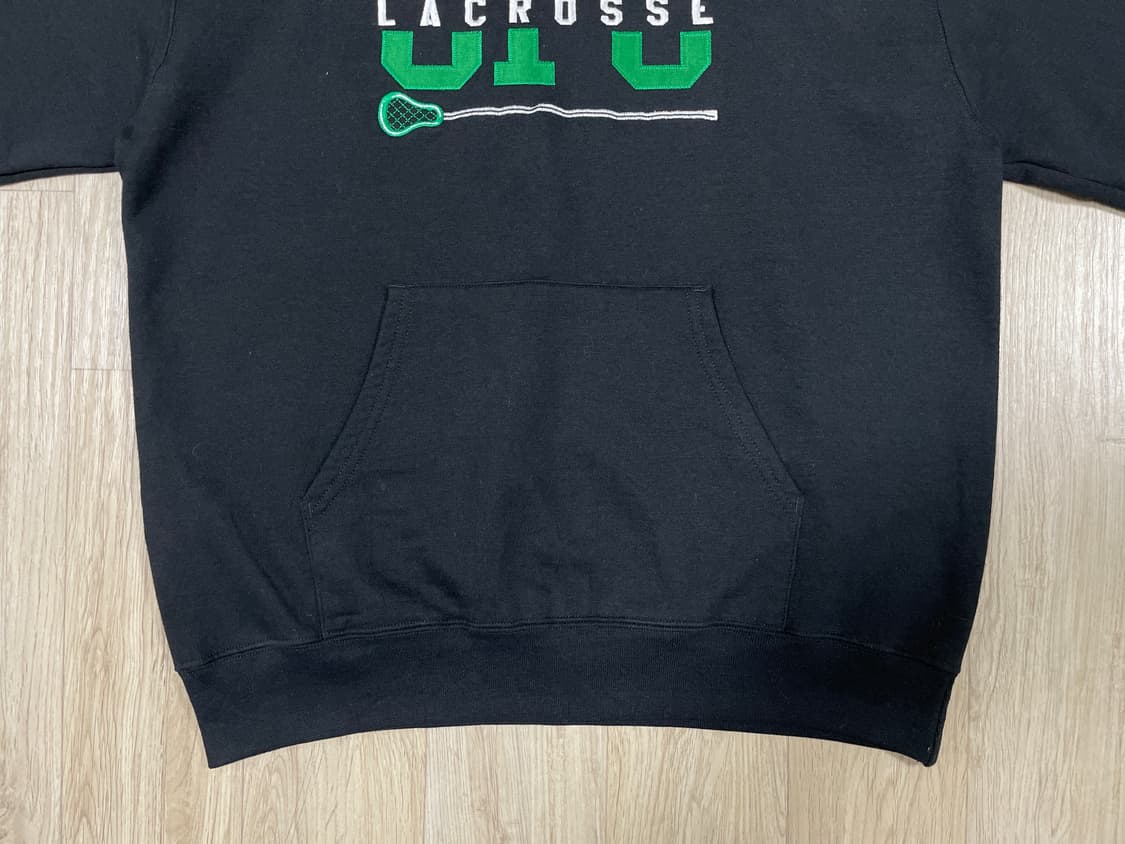 100) 챔피온 라크로스 빅로고 블랙 후드티(데드스탁) 상품이미지6