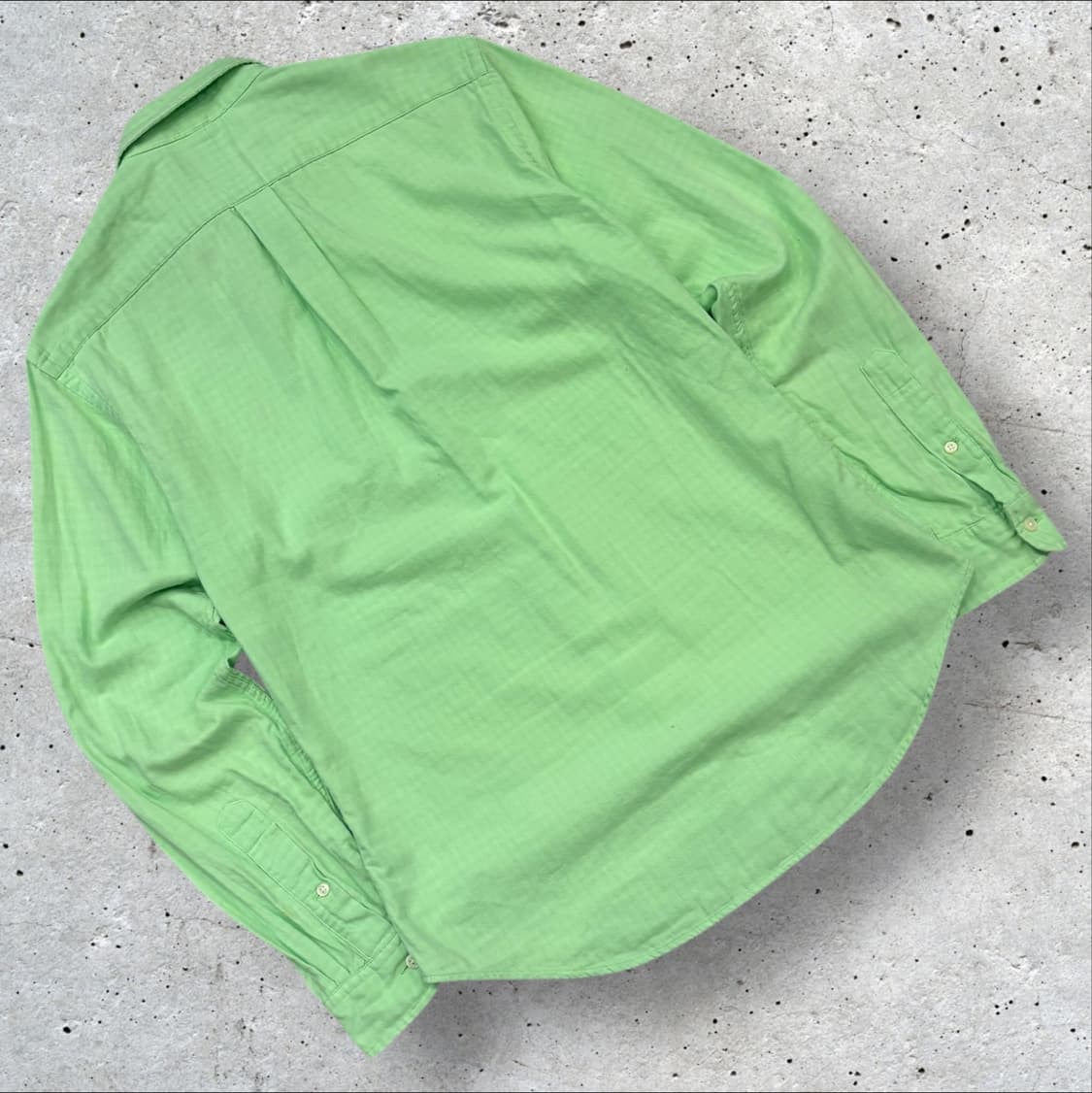 [M] 폴로 랄프로렌 긴팔 셔츠 연두색 C31 상품이미지2