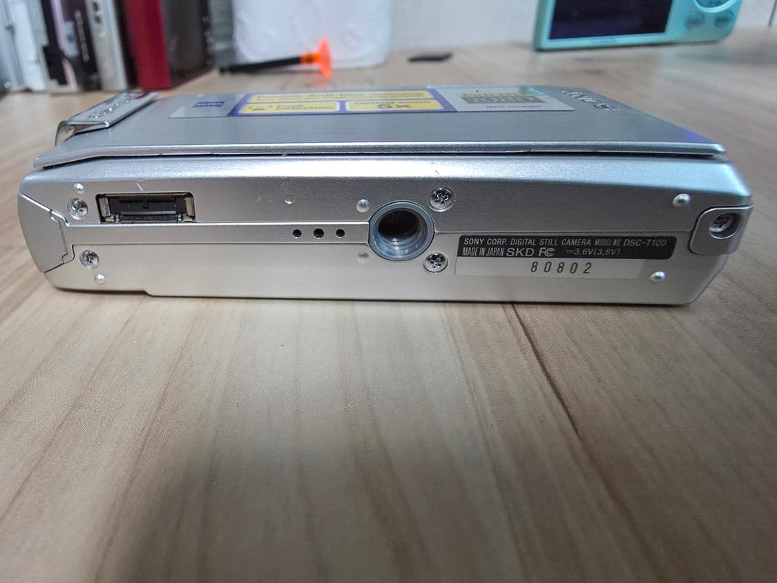 소니 사이버샷 DSC-T100 빈티지 디지털카메라 상품이미지5