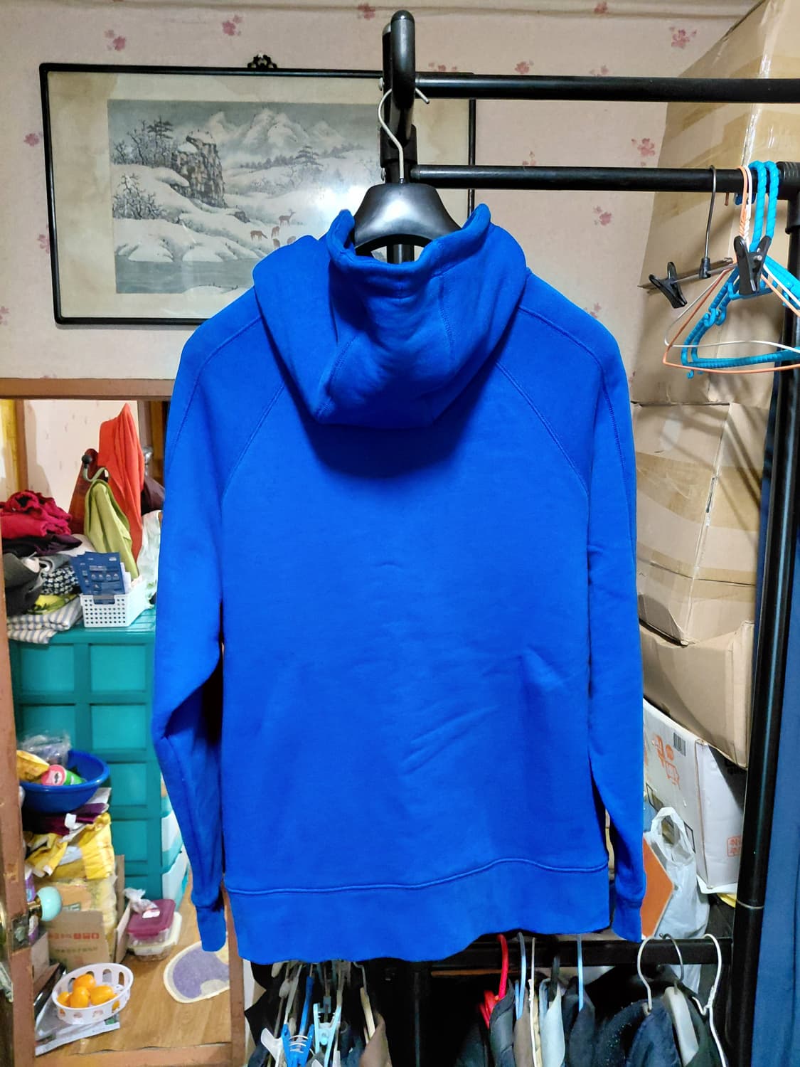 [캘빈클라인]손흥민 캡슐 릴렉스핏 후드 맨투맨 M(100~105) 상품이미지2