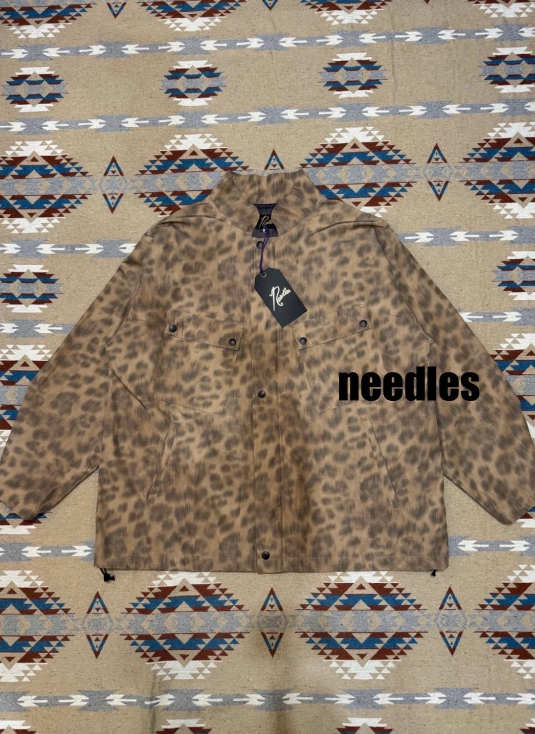 [M][100-105] 니들스 C.P 자켓 레오파드 상품이미지1