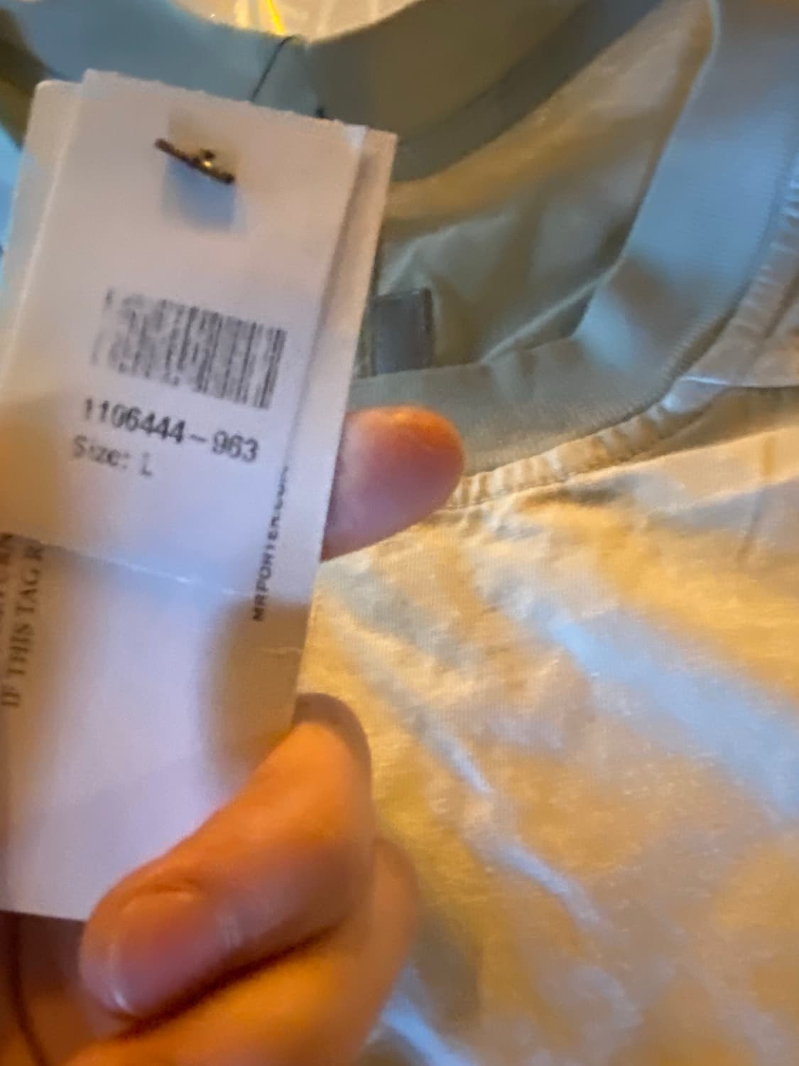 릭오웬스 바벨 슬리브리스 사이즈 L (새상품) 상품이미지5