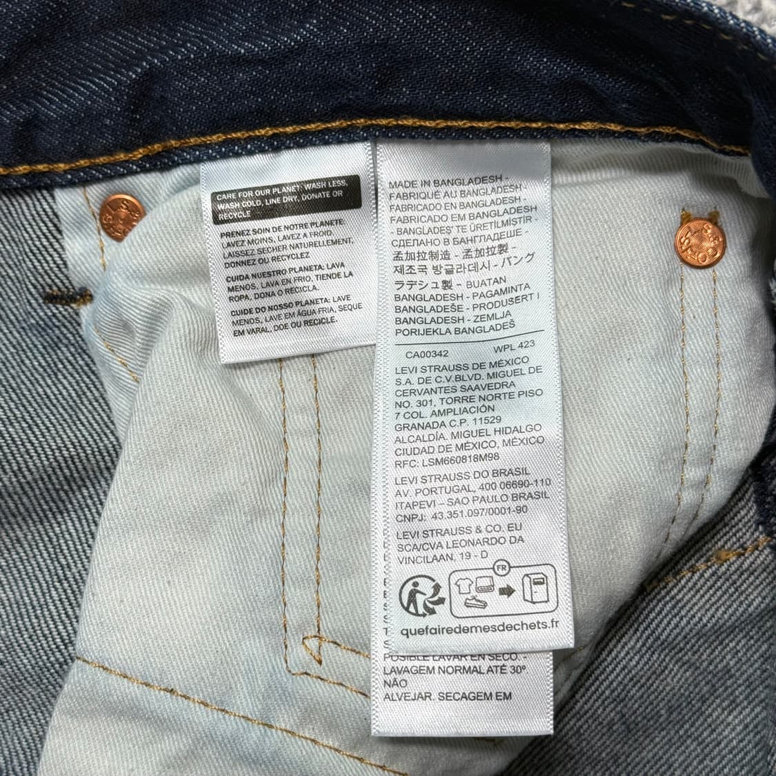 리바이스 중청 데님 30 상품이미지10