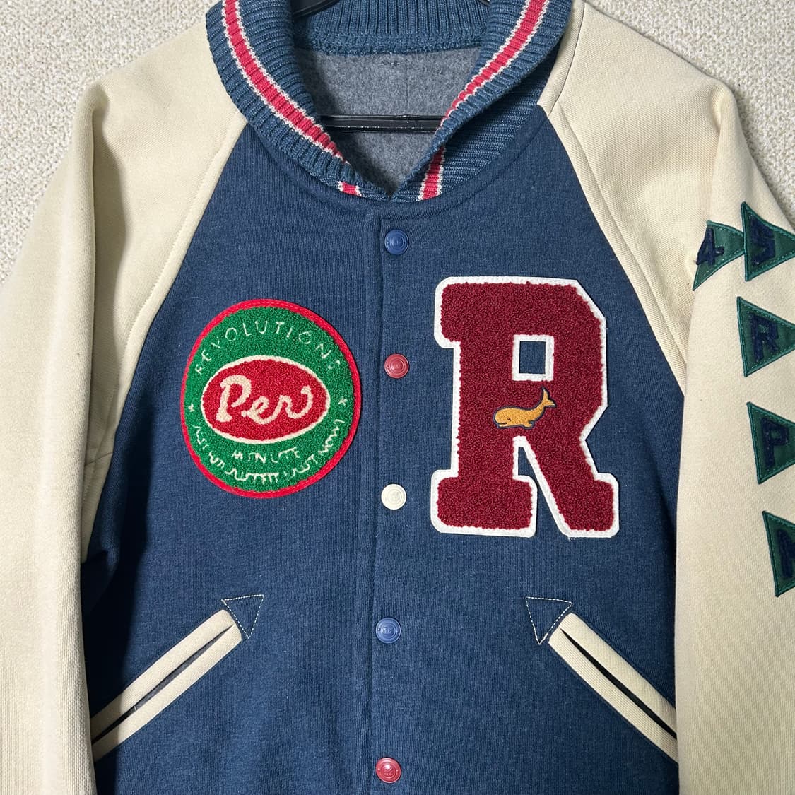  (M) 45RPM 45주년기념 한정판 스타디움 바시티 자켓 상품이미지3