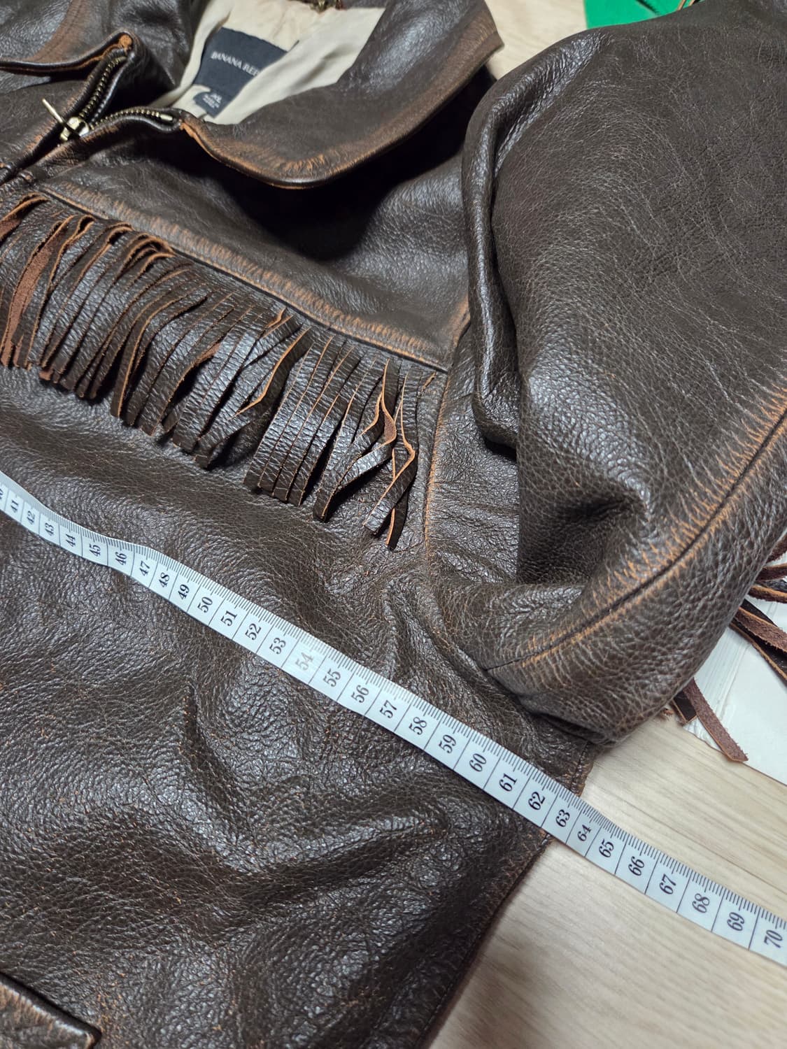 BANANA REPUBLIC 웨스턴 레더자켓 가죽자켓 바이크 라이더 상품이미지5