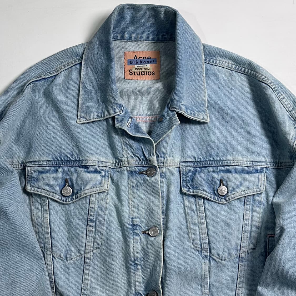 아크네 스튜디오 오버핏 데님 자켓   상품이미지2