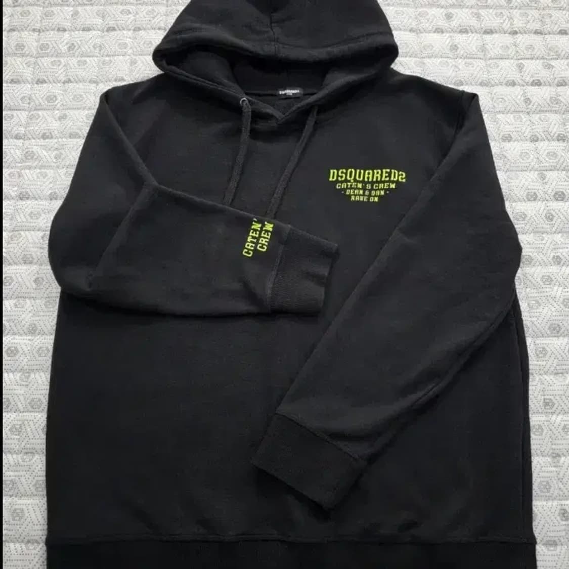 디스퀘어드2 블랙 후드티 105 상품이미지7