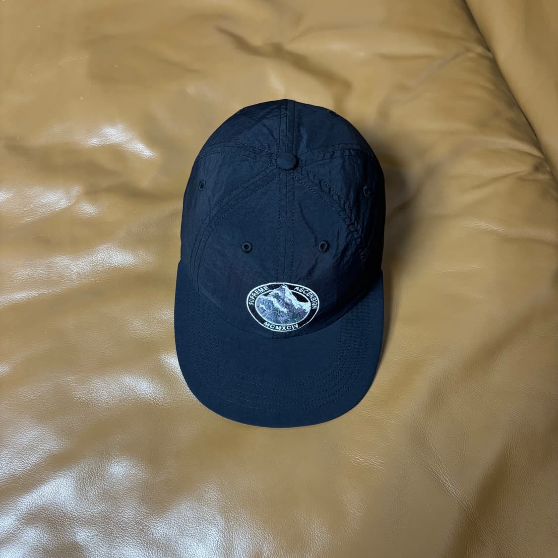 Supreme 슈프림 설산 블랙 6패널 볼캡 모자 (Black) 상품이미지5