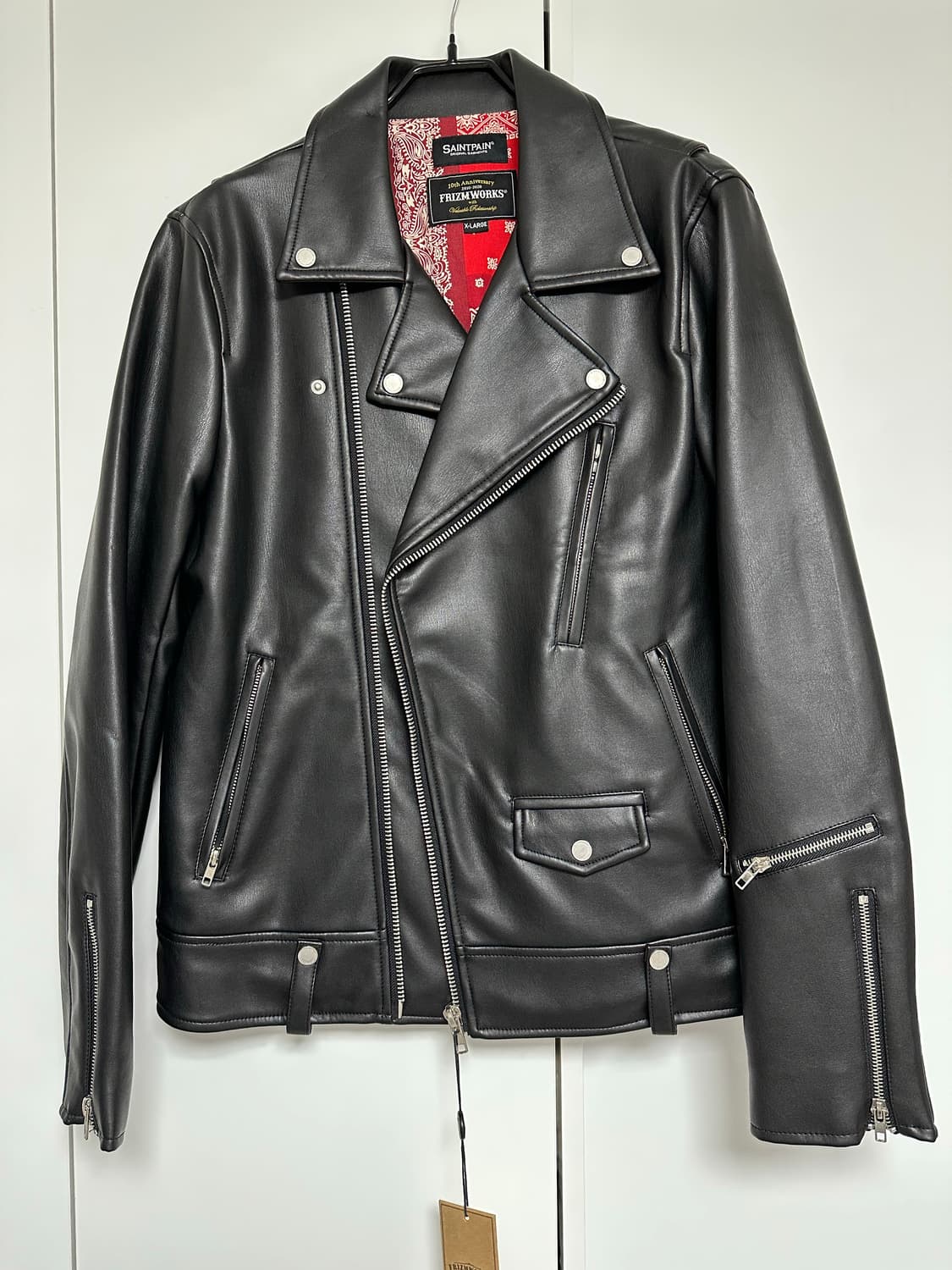 FRIZMWORKS x SAINTPAIN 반다나 라이더 자켓 XL 상품이미지2