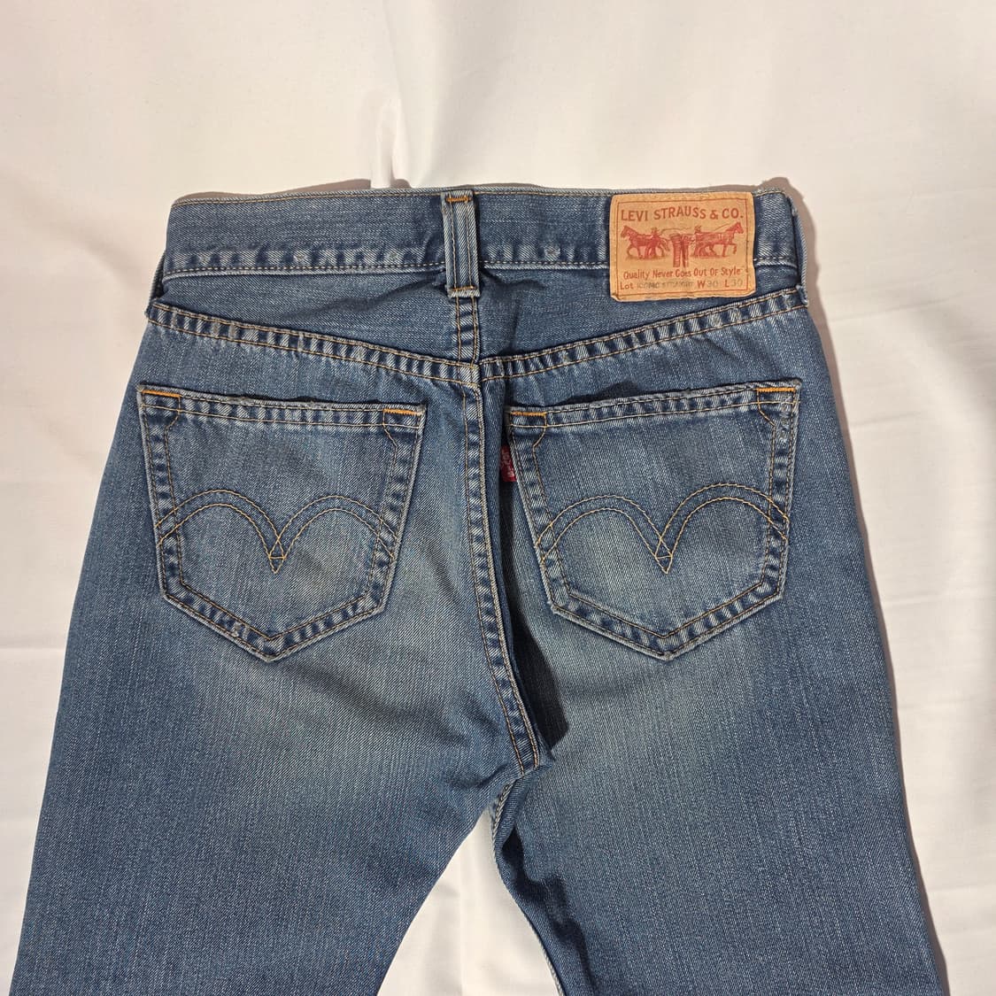 [W30L30]00s 리바이스 타입원 아이코닉 스트레이트핏 데님팬츠 상품이미지8