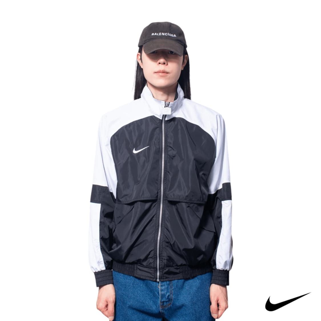 90S 나이키 범고래 바람막이 점퍼 윈드브레이커 자켓 N467 상품이미지1