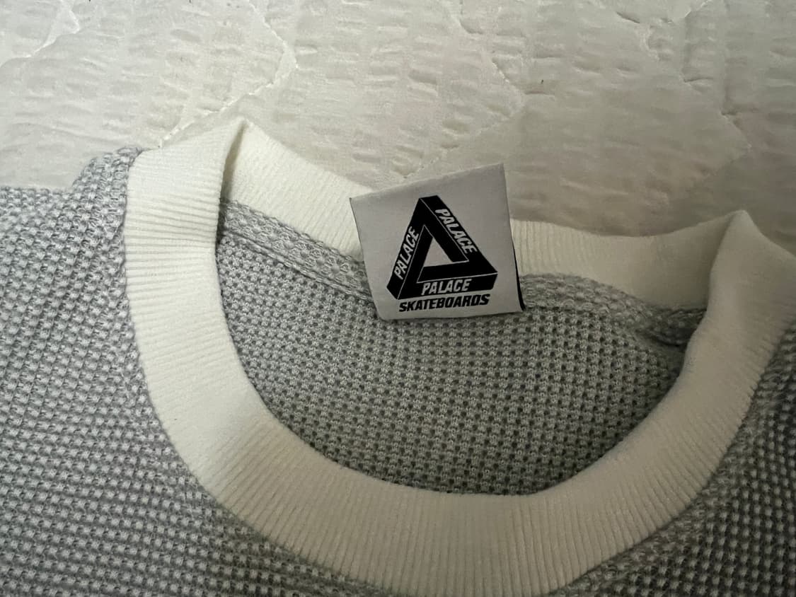 팔라스 투톤 와플 롱슬리브 화이트 25SS 상품이미지5