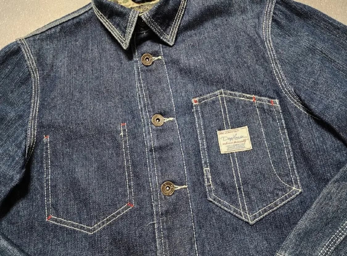 도그하우스 데님 초어 자켓 상품이미지2