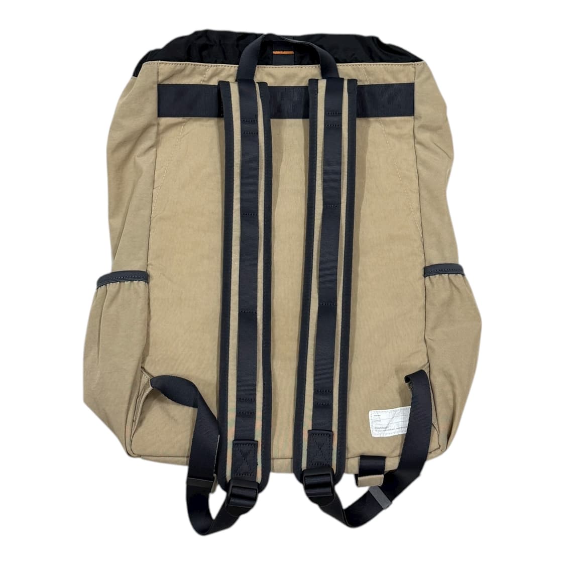 로우로우 드로우 스트링 복조리 백팩 가방 베이지 브라운 상품이미지3