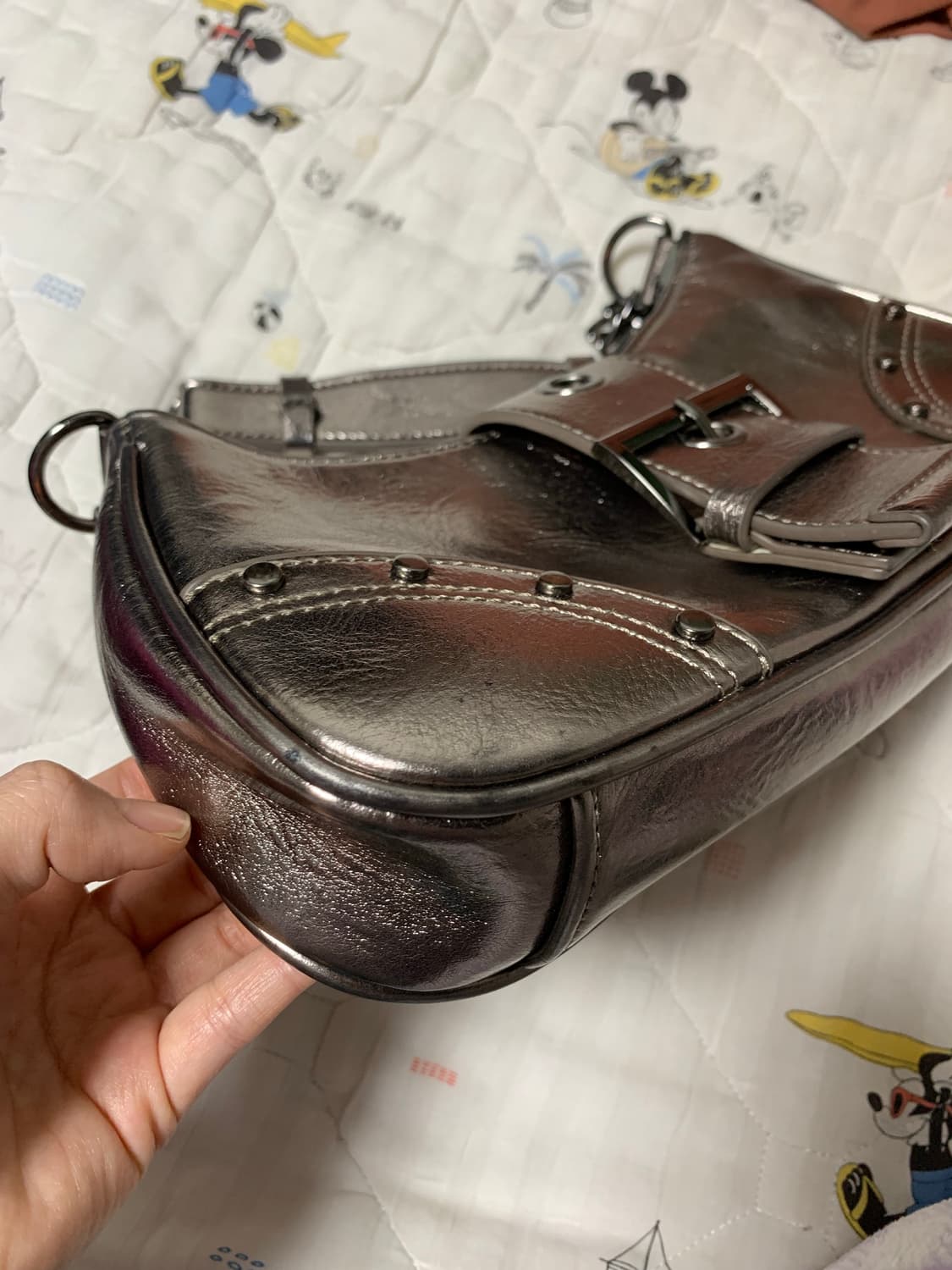 풀앤베어 락 숄더백 (단종) 상품이미지5