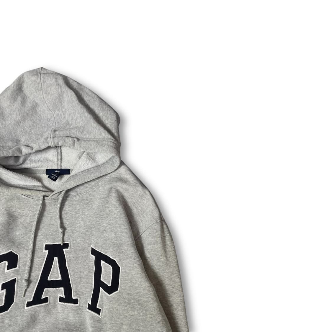 갭 그레이 빅로고 후드티 M 상품이미지2