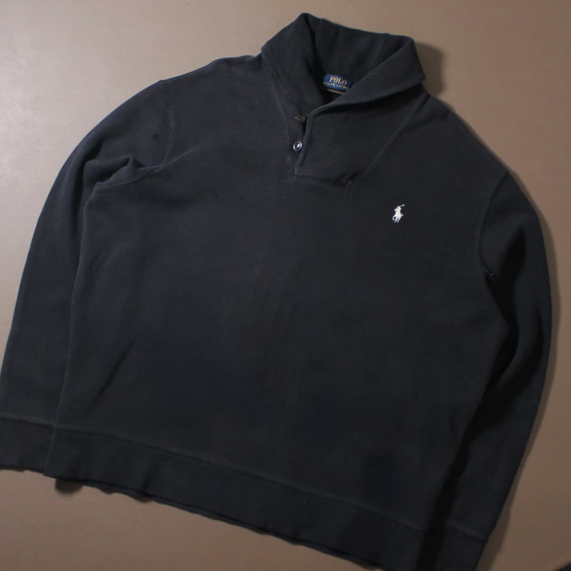 Polo 폴로 랄프로렌 카라넥 블랙 니트 상품이미지2