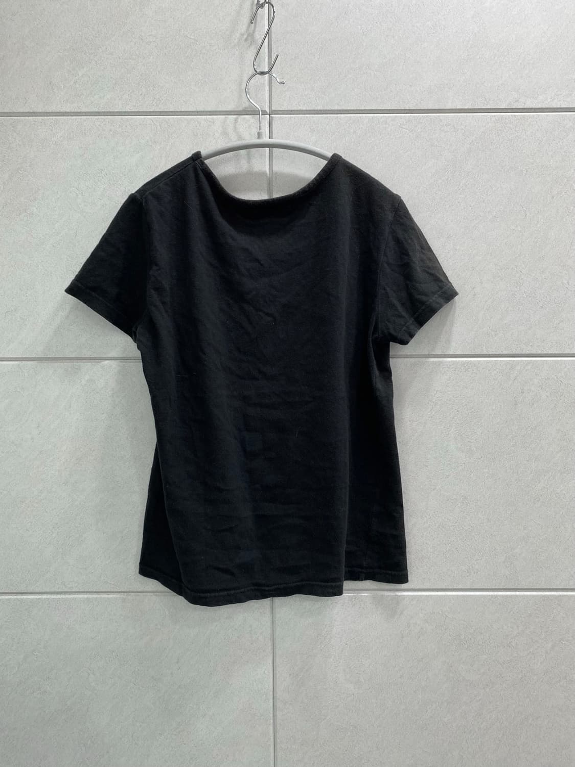 [PINK CAT] Y2K Silver Lettering Tee 상품이미지3