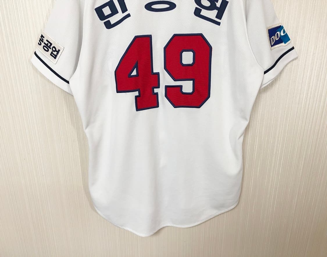 KBO 위팬 두산베어스 홈유니폼/져지 100 #49 민병헌 상품이미지9