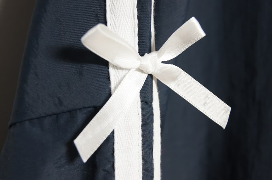 Dazy 리본 트랙탑 네이비 M 상품이미지4