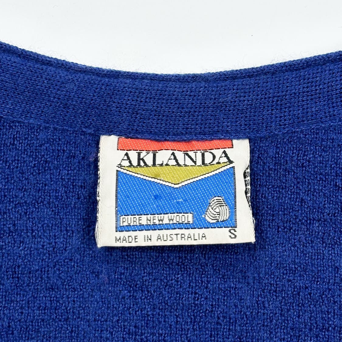 made in Australia 빈티지 케이블 니트 베스트 여성S 상품이미지4