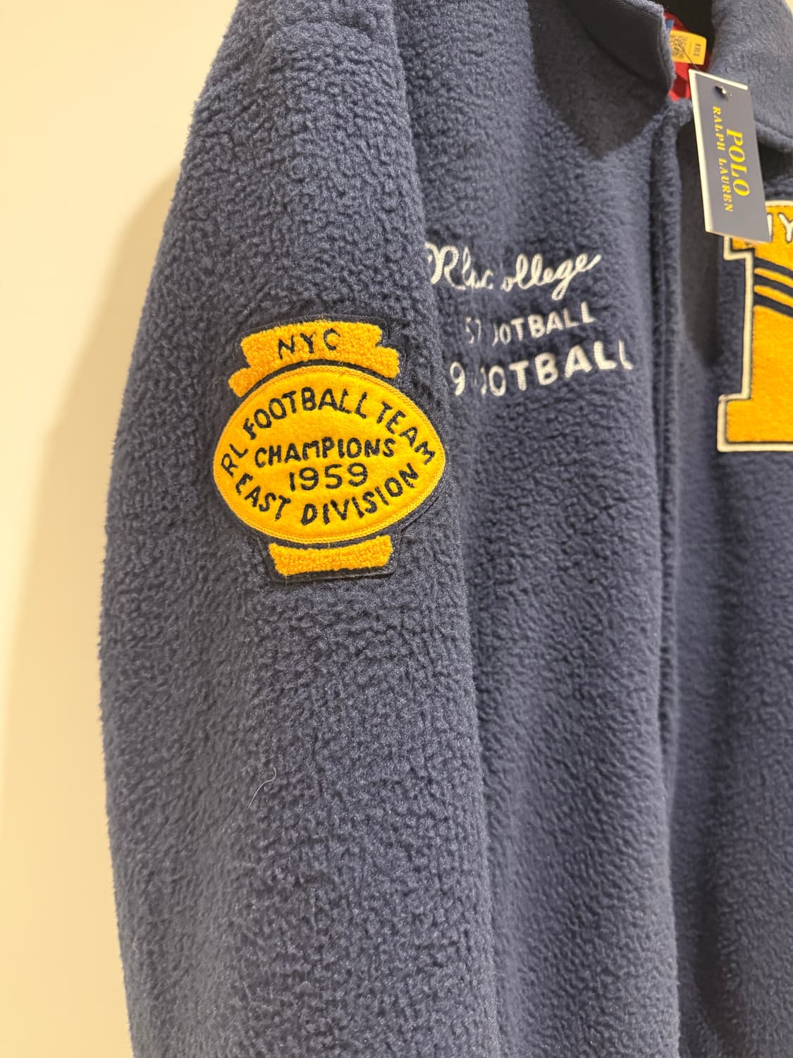 폴로 플리즈 레터맨 바시티 상품이미지5