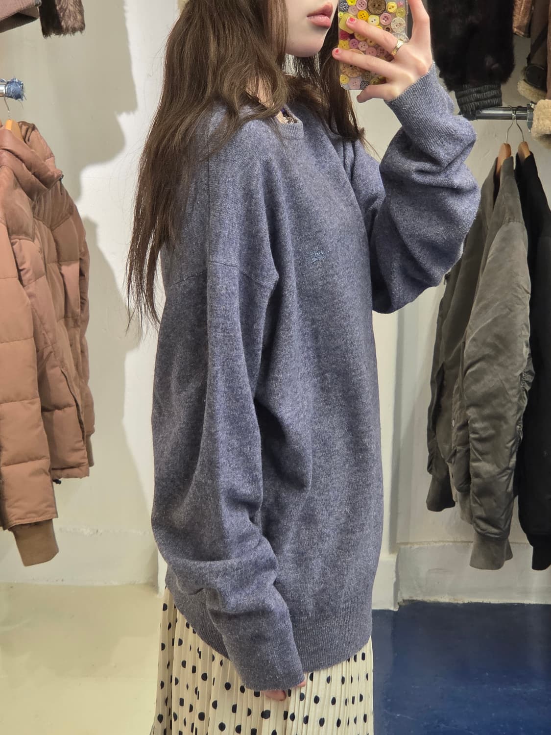 Burberrys 버버리 기마로고 램스울 니트 상품이미지2