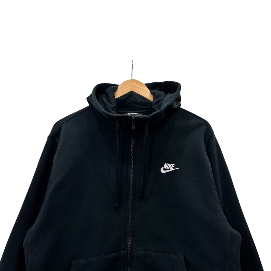 나이키 블랙 후드 집업 상품이미지2