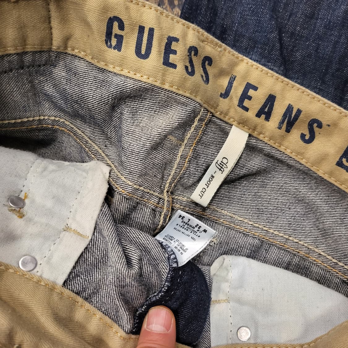 게스 부츠컷 청바지 (32) 상품이미지10