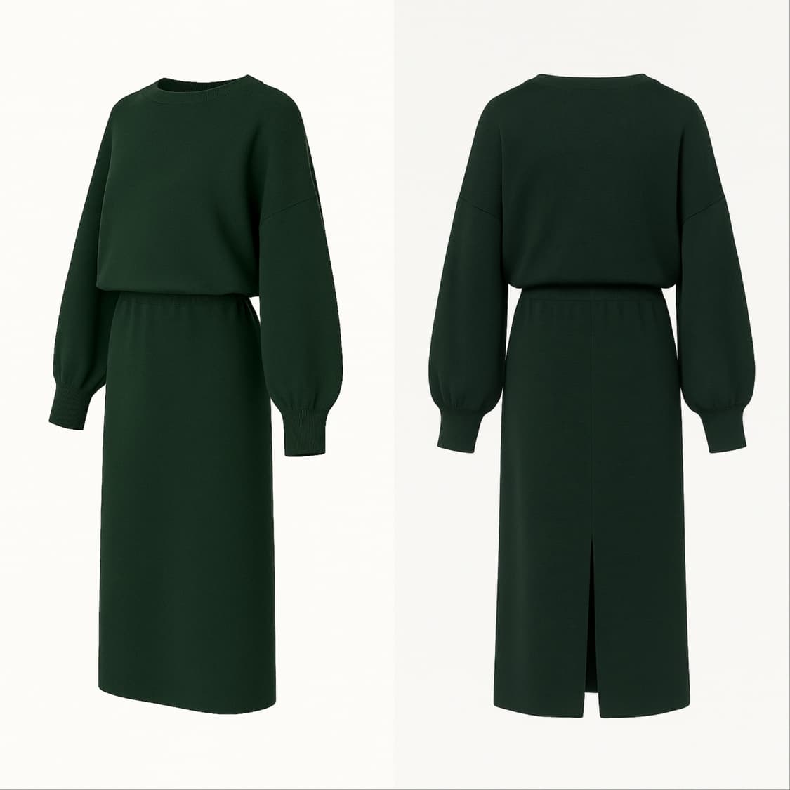 엔폴드 ENFOLD 니트 롱 원피스 38 상품이미지1