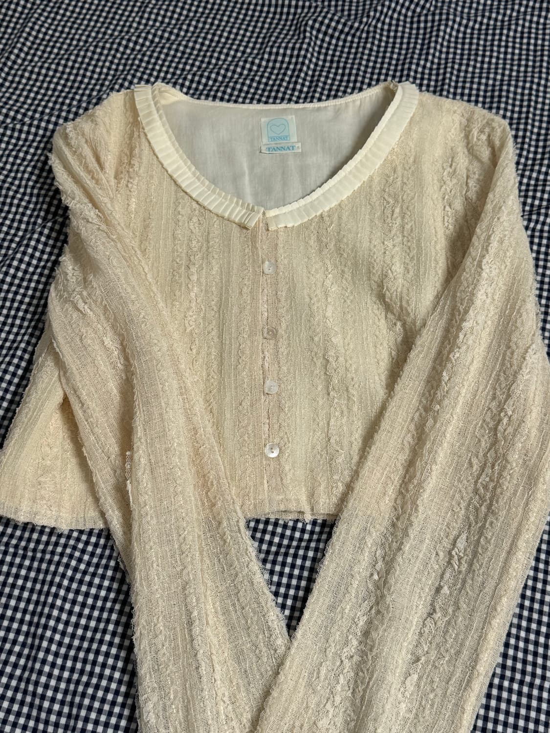 T/T Tape lace blouse 상품이미지5