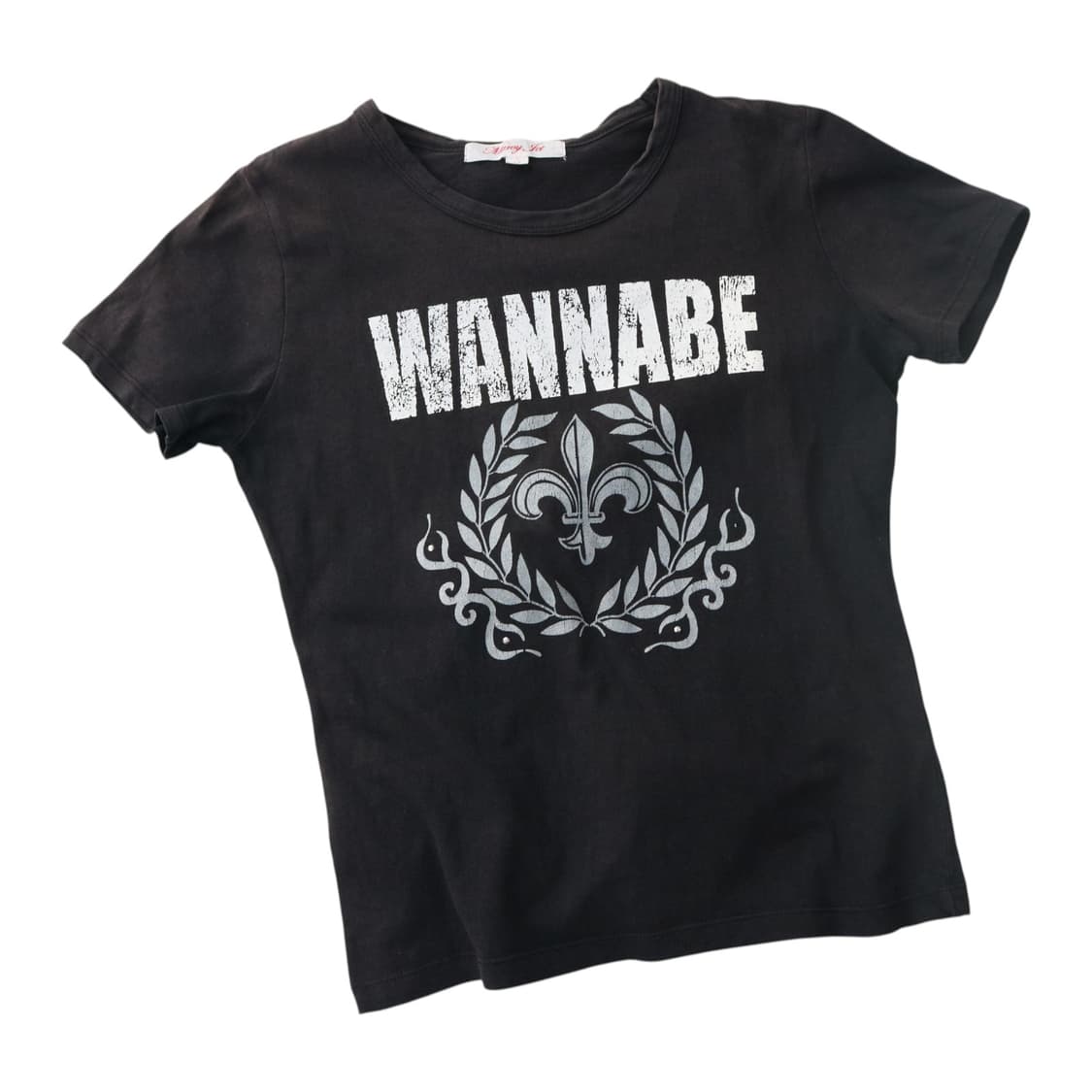 Marvy Jet 마비제트 빈티지 워너비 그래픽 블랙 반팔 티셔츠 (M) 상품이미지1