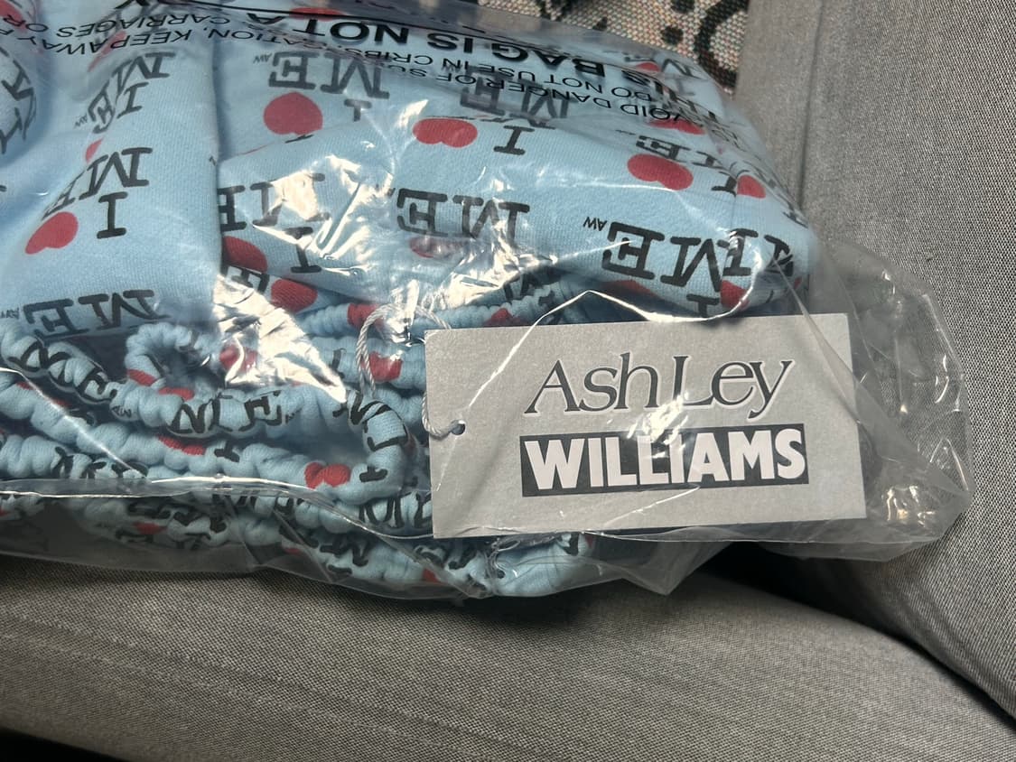 애슐리윌리엄스 I HEART ME BLUE 조거팬츠 (BLUE) 상품이미지4