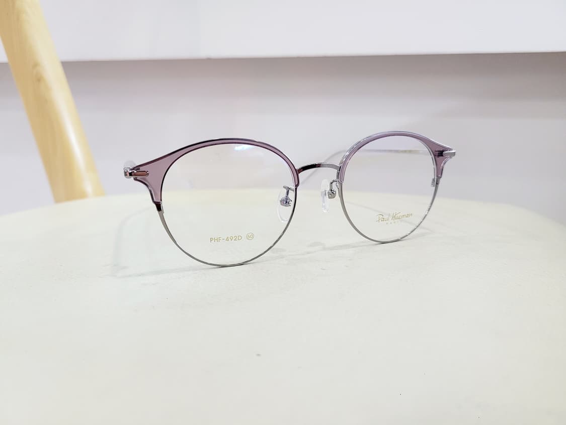 폴휴먼 안경 PHF-492D 투명그레이하금테 안경 상품이미지7