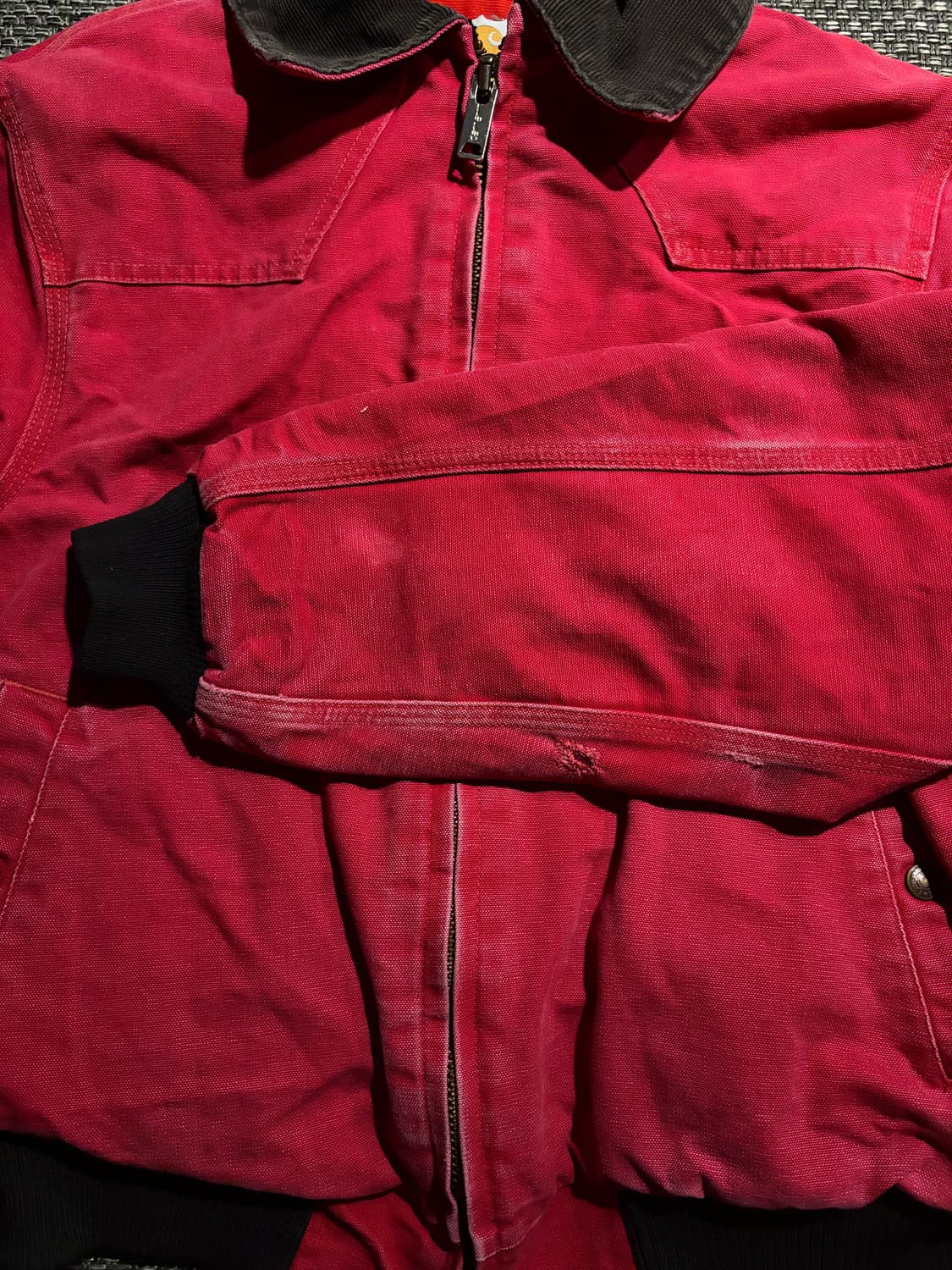 80s 칼하트 산타페 JQ160 RED M USA🇺🇸 상품이미지8