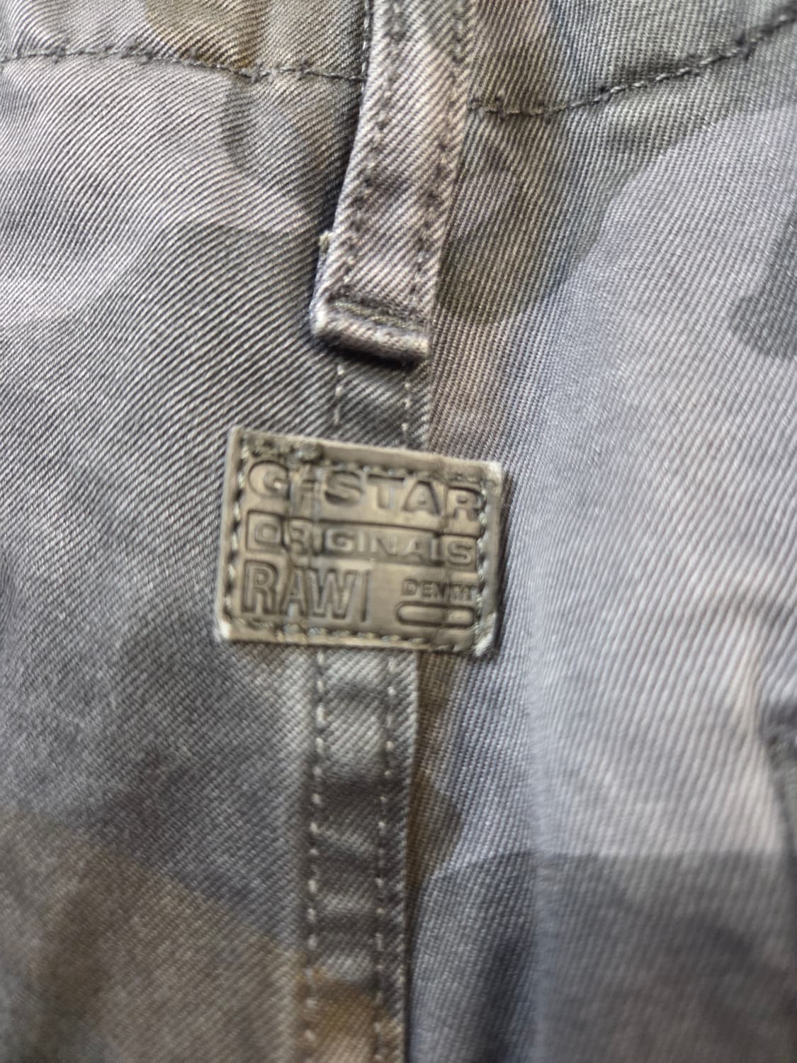 G-STAR 카고 밀리터리 카모 바지(W33/L32) 상품이미지6