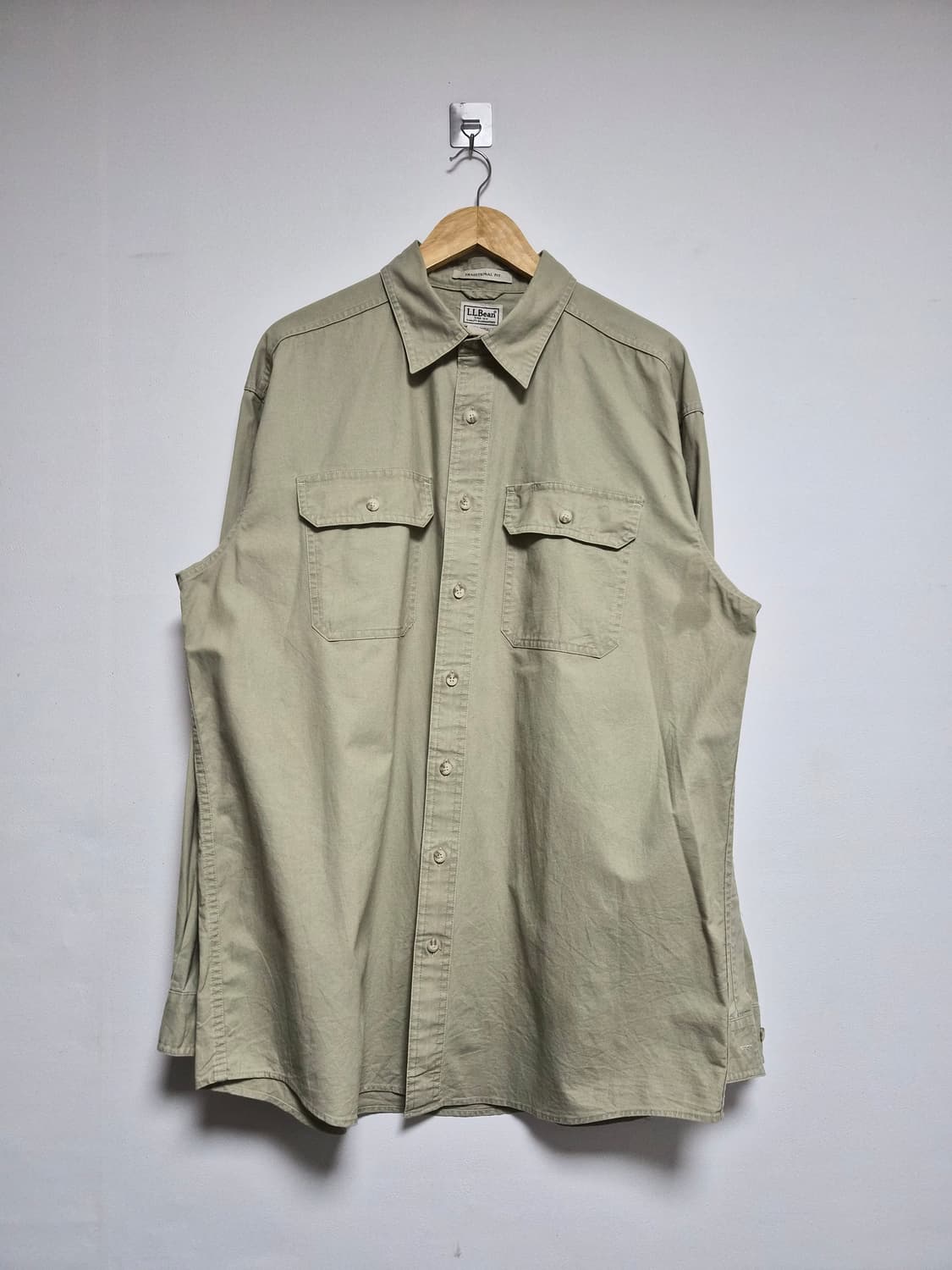 엘엘빈LLBEAN 코튼 투포켓 워크셔츠 L - S381 상품이미지1