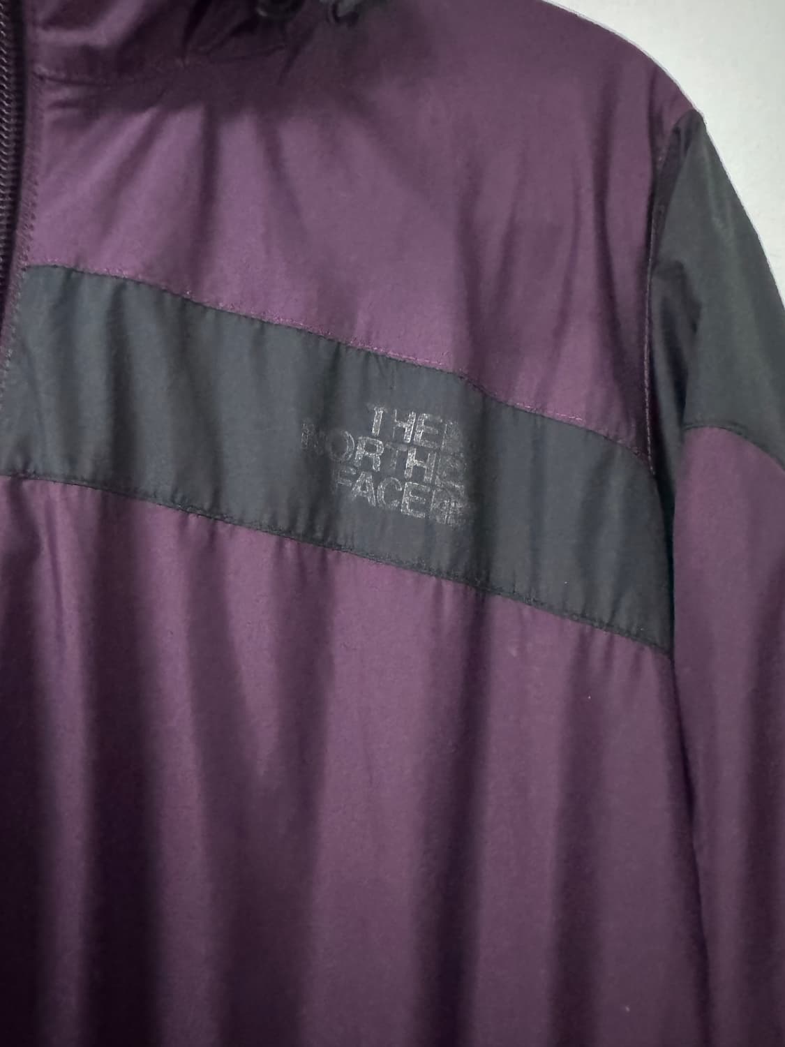 노스페이스 가벼운 등산 후드 바람막이 퍼플 상품이미지7
