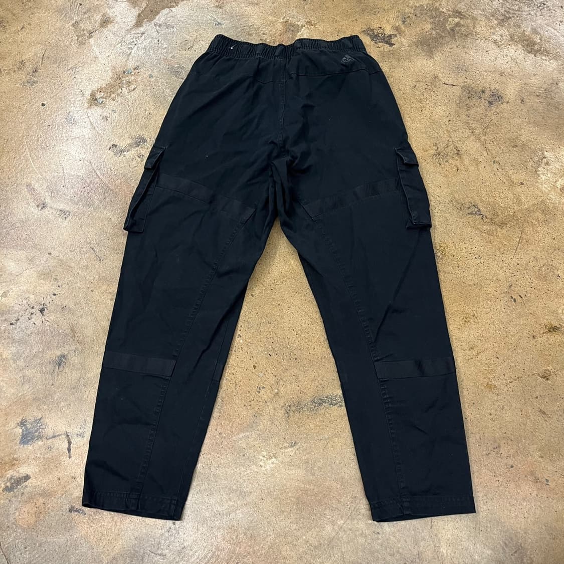 [정품/M] 아디다스 블랙 카고 조거팬츠 b16 상품이미지3