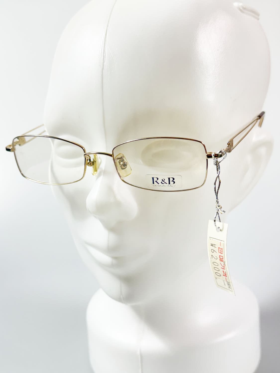 R&B EYEWEAR 골드 슬림 스퀘어 메탈 프레임 빈티지 안경 상품이미지8