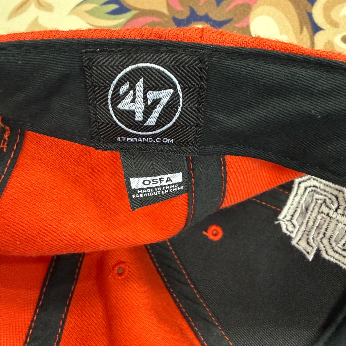 (OS)47BRAND 샌프란시스코 자이언츠 볼캡(오렌지) 상품이미지6