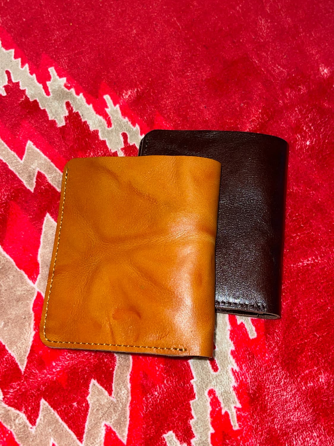 에이징 쭈글이 가죽지갑 상품이미지1