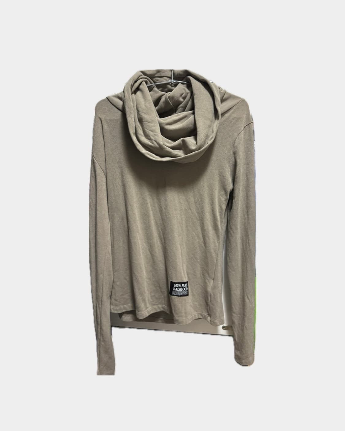 Pure 드레이프 후드 이지핏 - 오트 상품이미지1