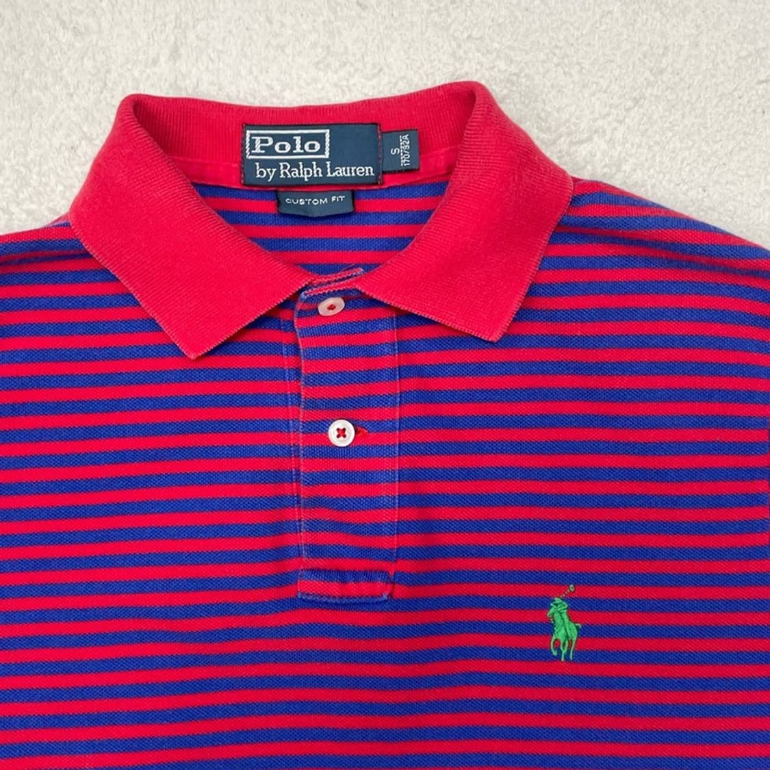 POLO BY RALPH LAUREN 레드+블루 스트라이프 PK S 상품이미지2