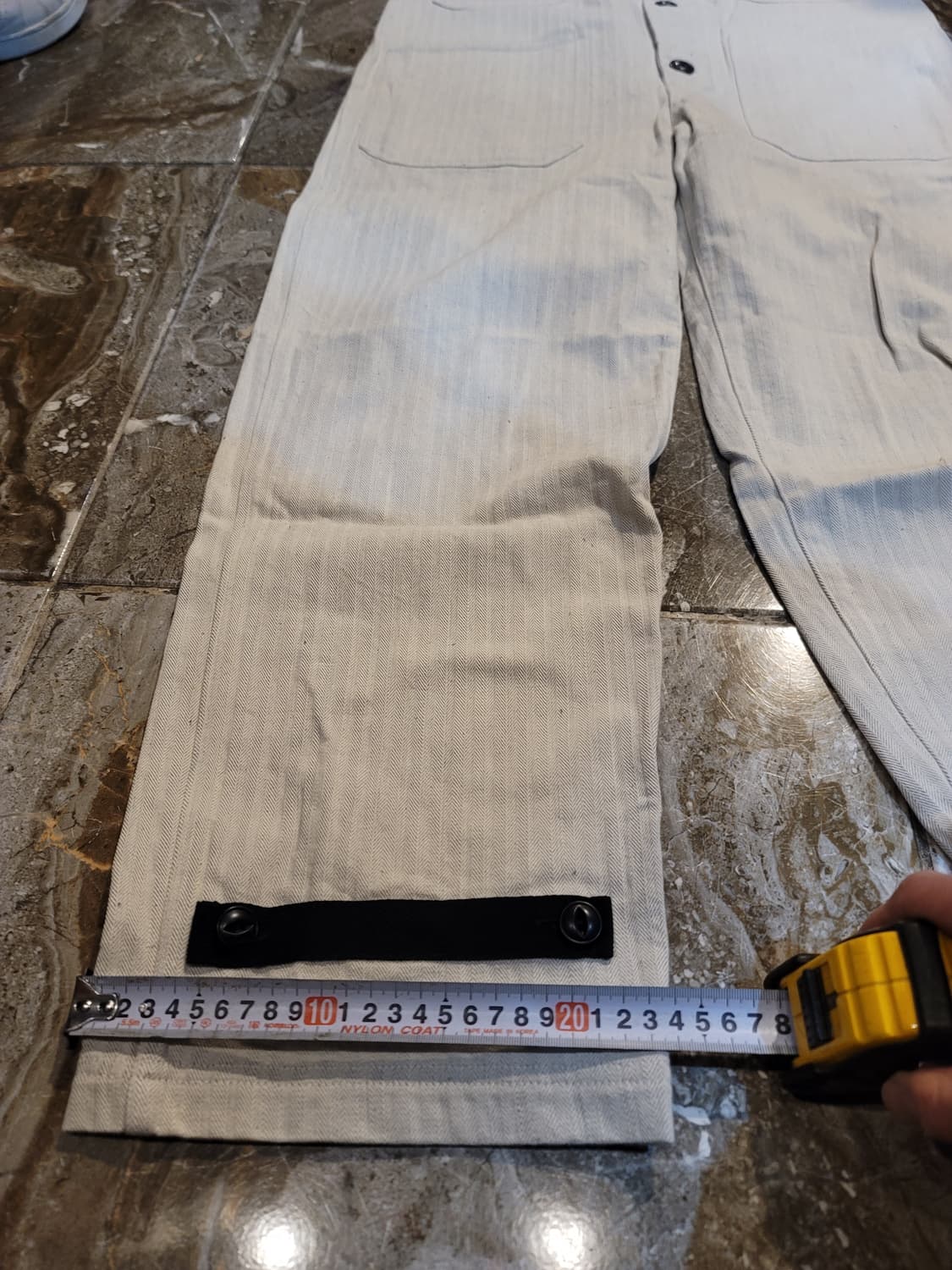 사무라이진 오트밀 헤링본 오버롤 (일본한정판) 상품이미지8