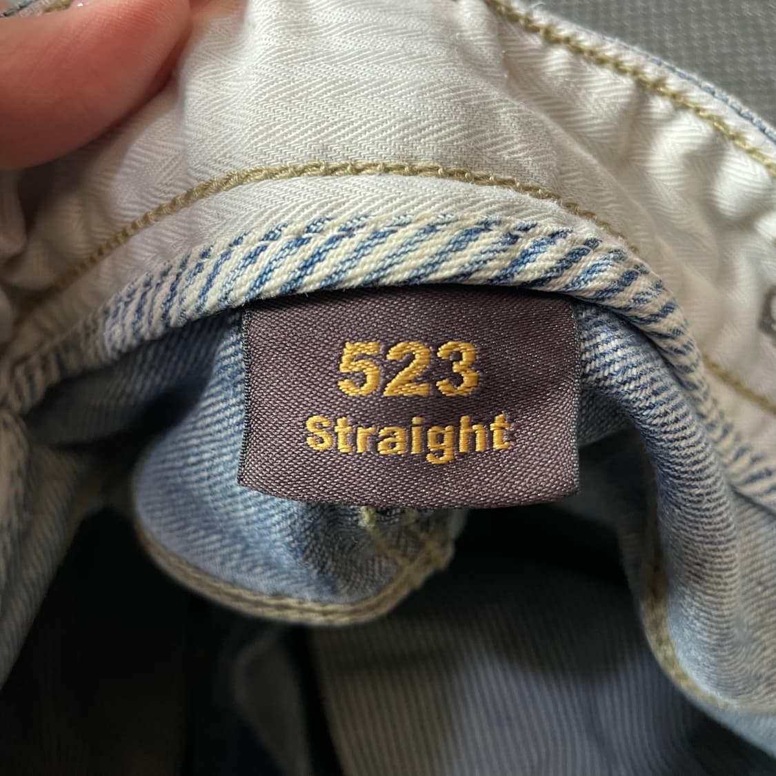 (30) 리바이스 523 스트레이트핏 데님 팬츠 상품이미지4