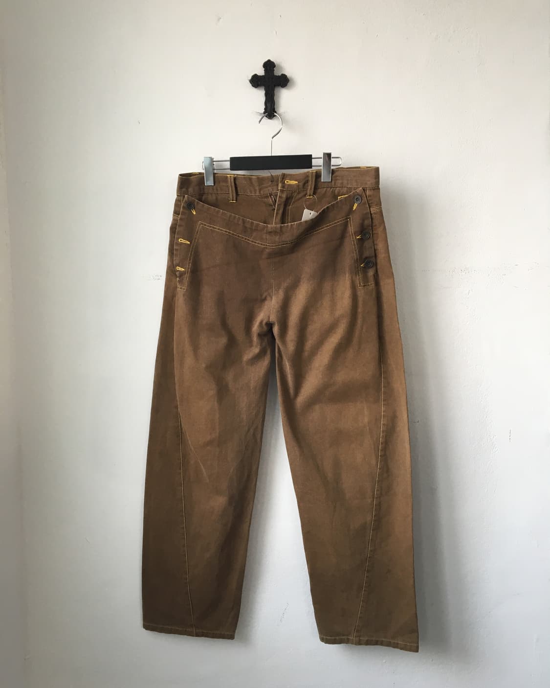 button layered point pants 상품이미지2