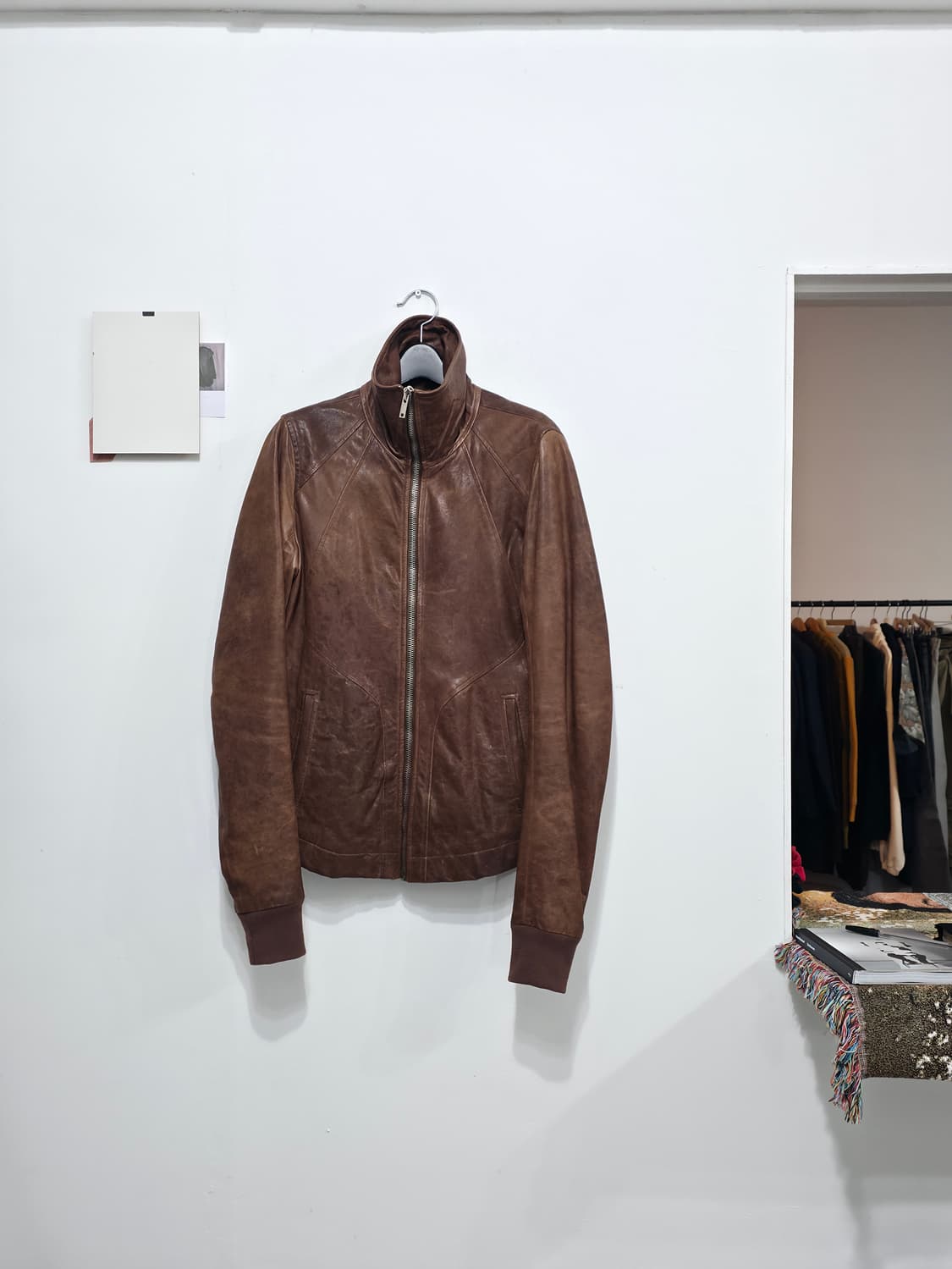 Rick Owens 09FW 'CURST' lamb skin jacket 상품이미지6
