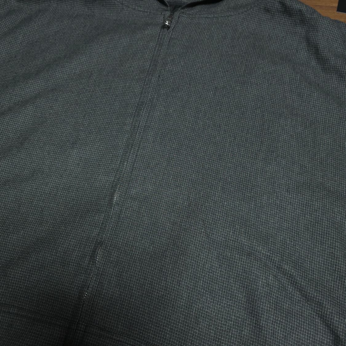 [3]더뤡코즈 울 체크 후디 점퍼 상품이미지2